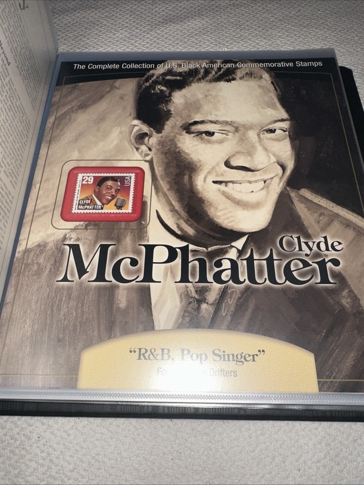 The Black Heritage Commemorative Society Stamp Biography Collection 61 Stamps