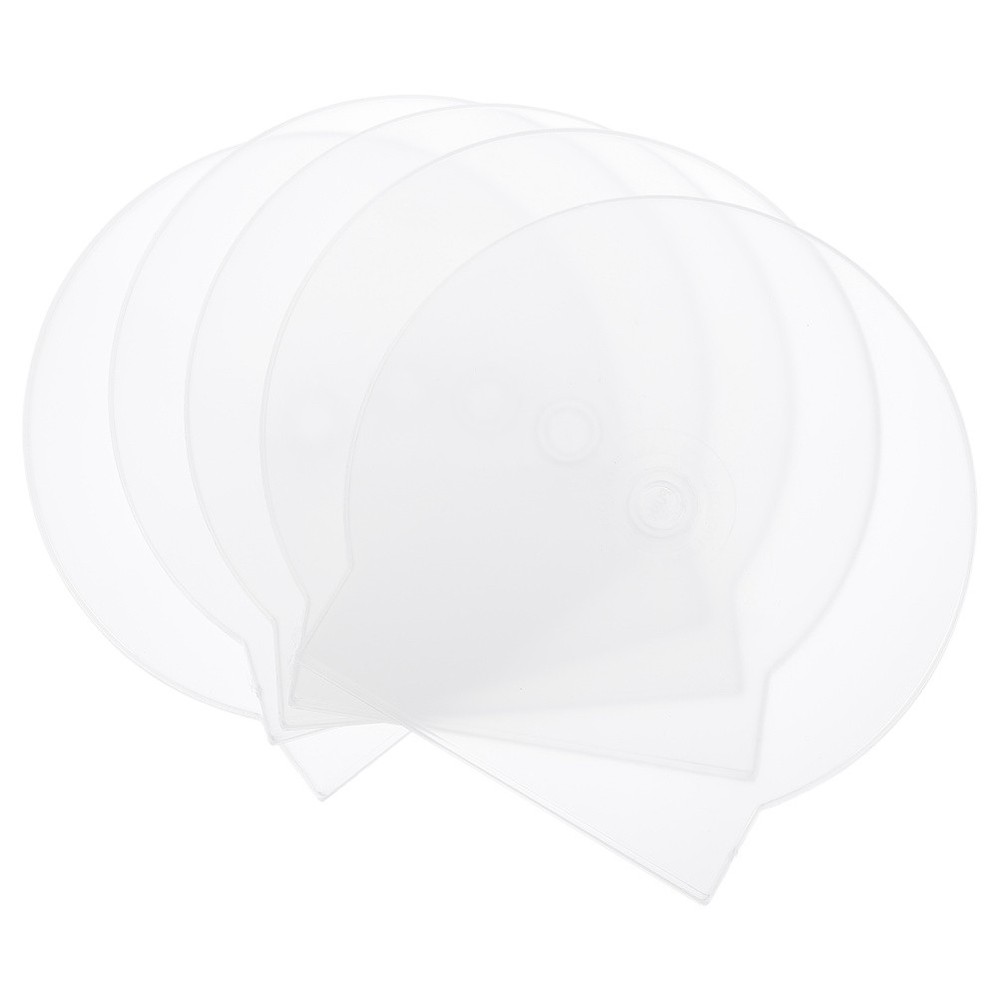 40pcs CD Case Clam Shell DVD Case Portable CD Storage Container Storage Box