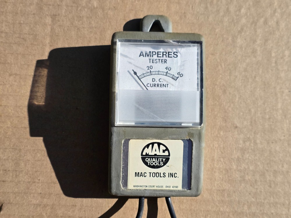 VINTAGE MAC Tools Et2008 amperage Tester