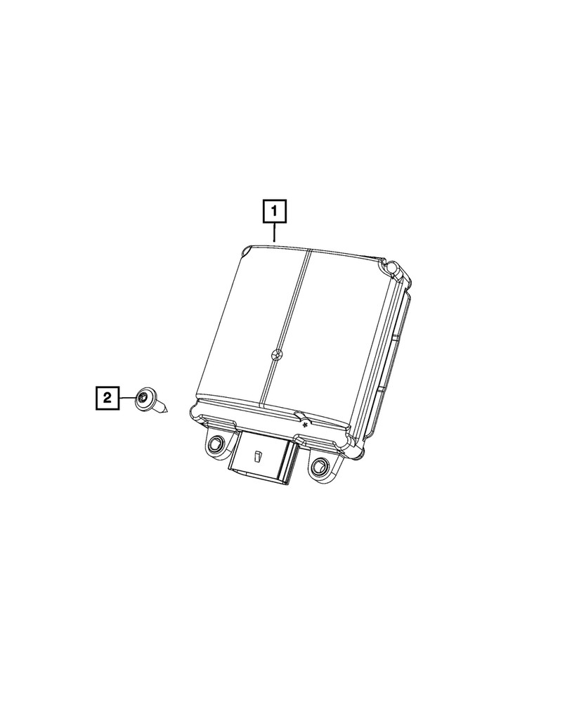 Genuine Mopar Blind Spot Detection Sensor 68499743AB
