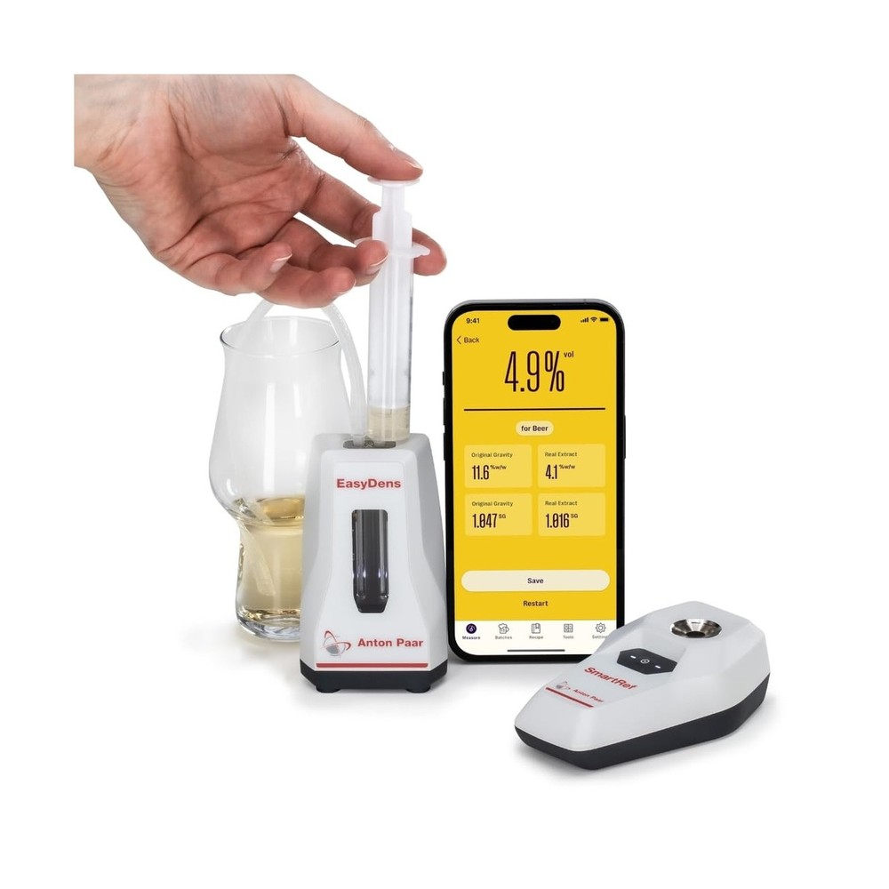 SmartRef Digital Refractometer by Anton Paar – High-Precision Brix & Wort