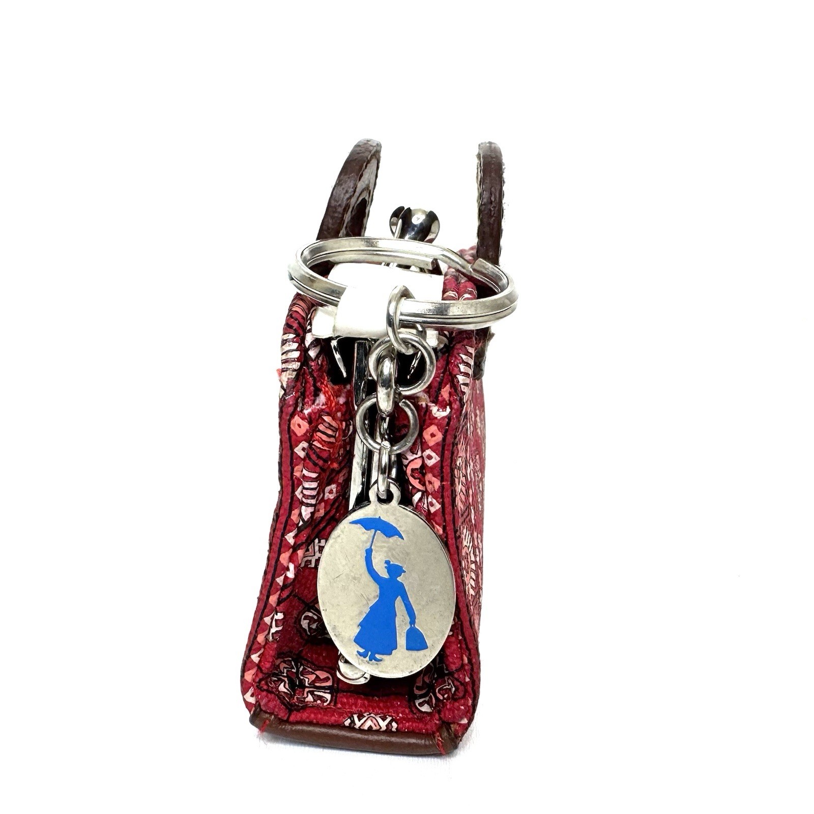Disney Mary Poppins Mini Carpet Bag Purse Keychain Coin Purse Novelty