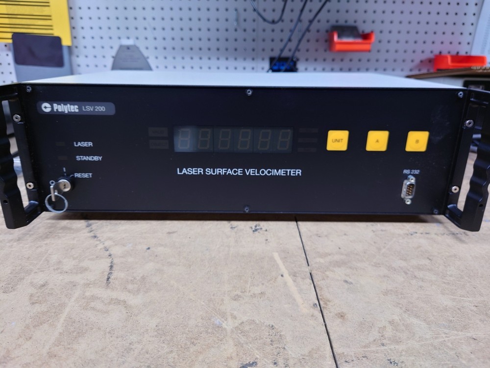Polytech LSV-200US Laser Surface Velocimeter w/ LSV065