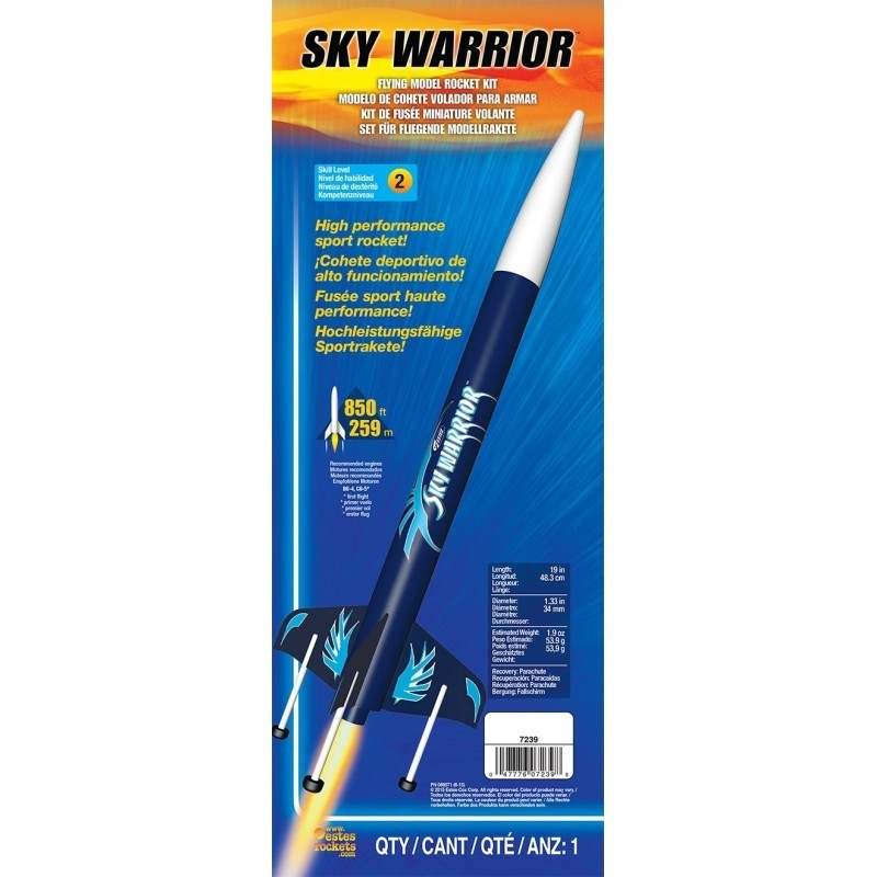 Estes 7239 Sky Warrior Rocket (Advanced Skill Level)