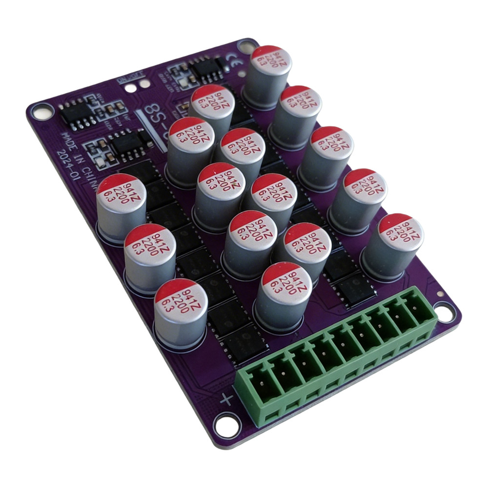 Lithium Battery Equalizer Board 6A Max Balancing Current 2.5V 4.4V Support