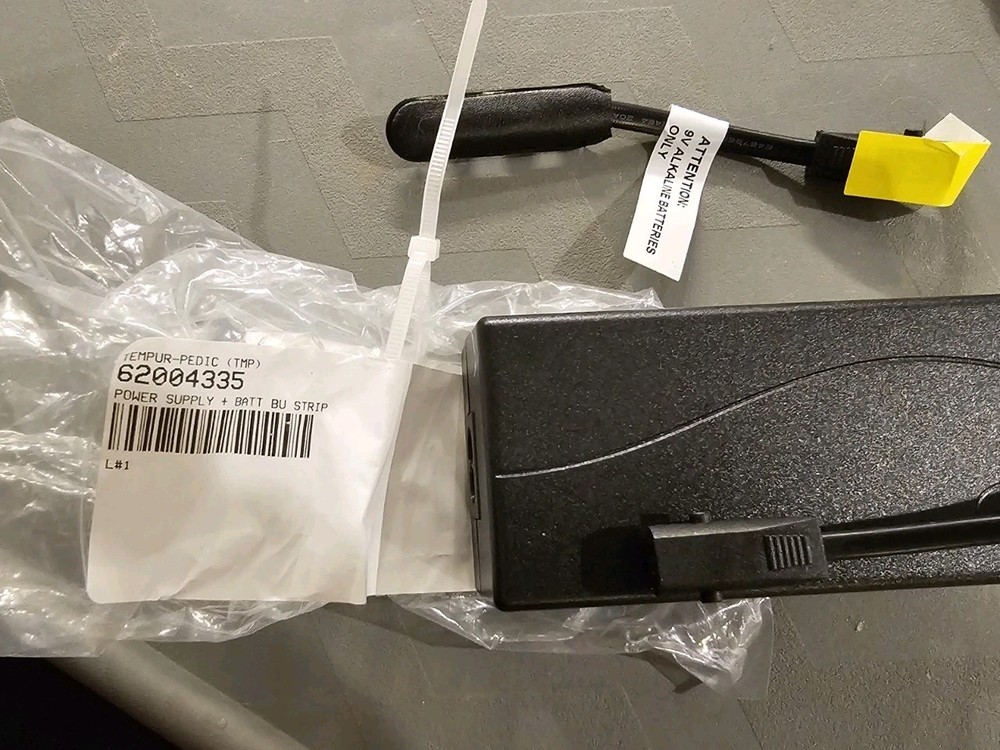 OEM Tempur-Pedic Adjustable Bed Input Power Cable 68000220
