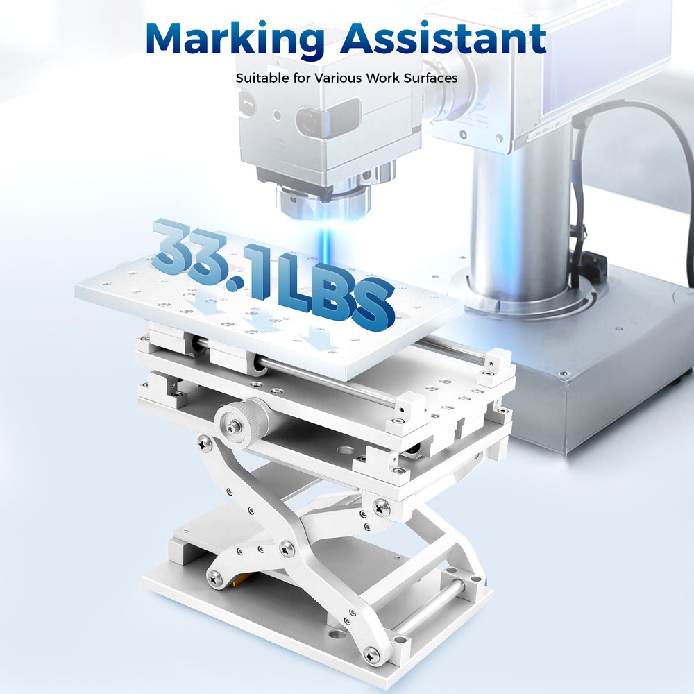 XYZ Axis 3D Workbench 3 Axis Moving Work Table Laser Marking Machine Optical Lab