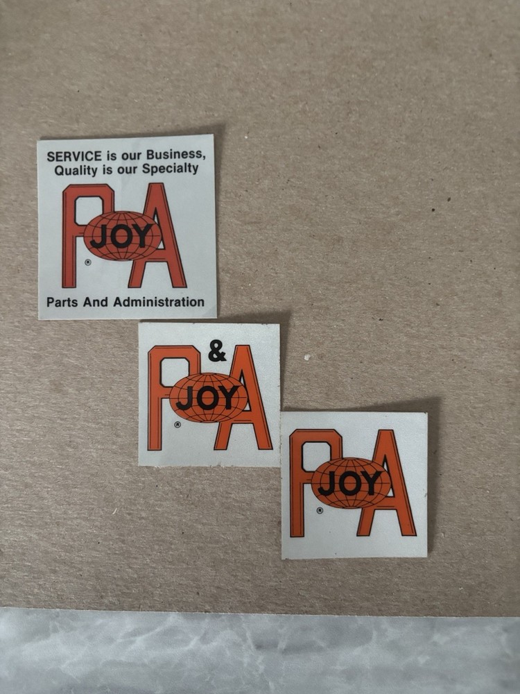 Joy Mining Stickers 2026 Bk