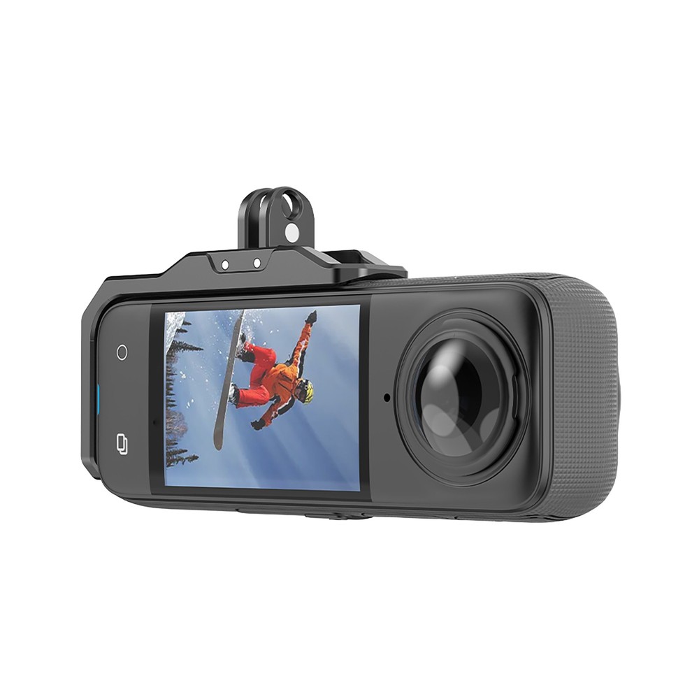 For Insta360 X4 Metal Bracket Adapter Horizontal Shooting Shockproof Bracket