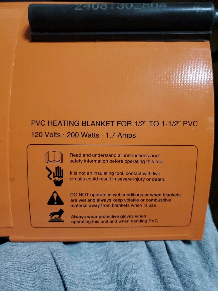 Pvc Conduit Heating Blanket