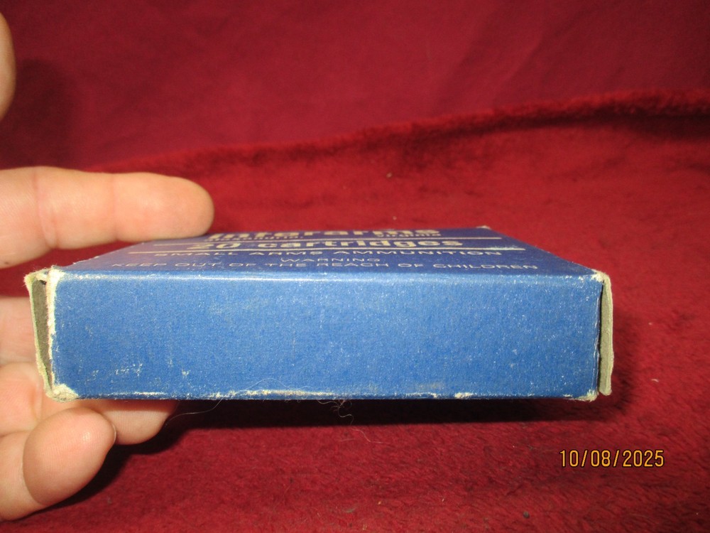 Vintage Interarms, 8mm Soft Point, Ammo Box, (Empty), No Insert