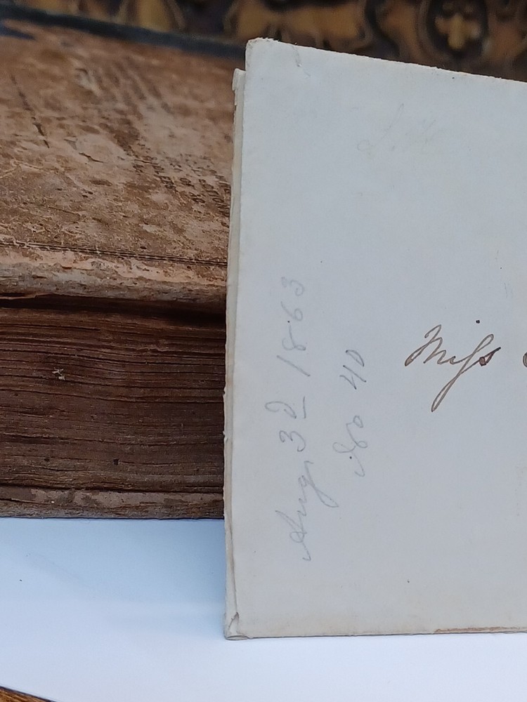 1863, 10 Cent Confederate State Blue Jefferson Davis Antique Stamp Postal Mail