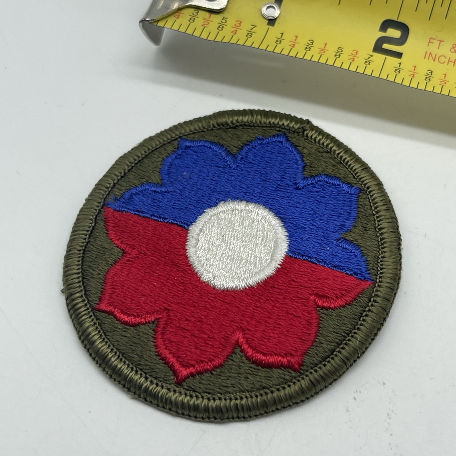U.S. Military Army 9th Infantry Division Patch Insignia Full Color 2.5” Round