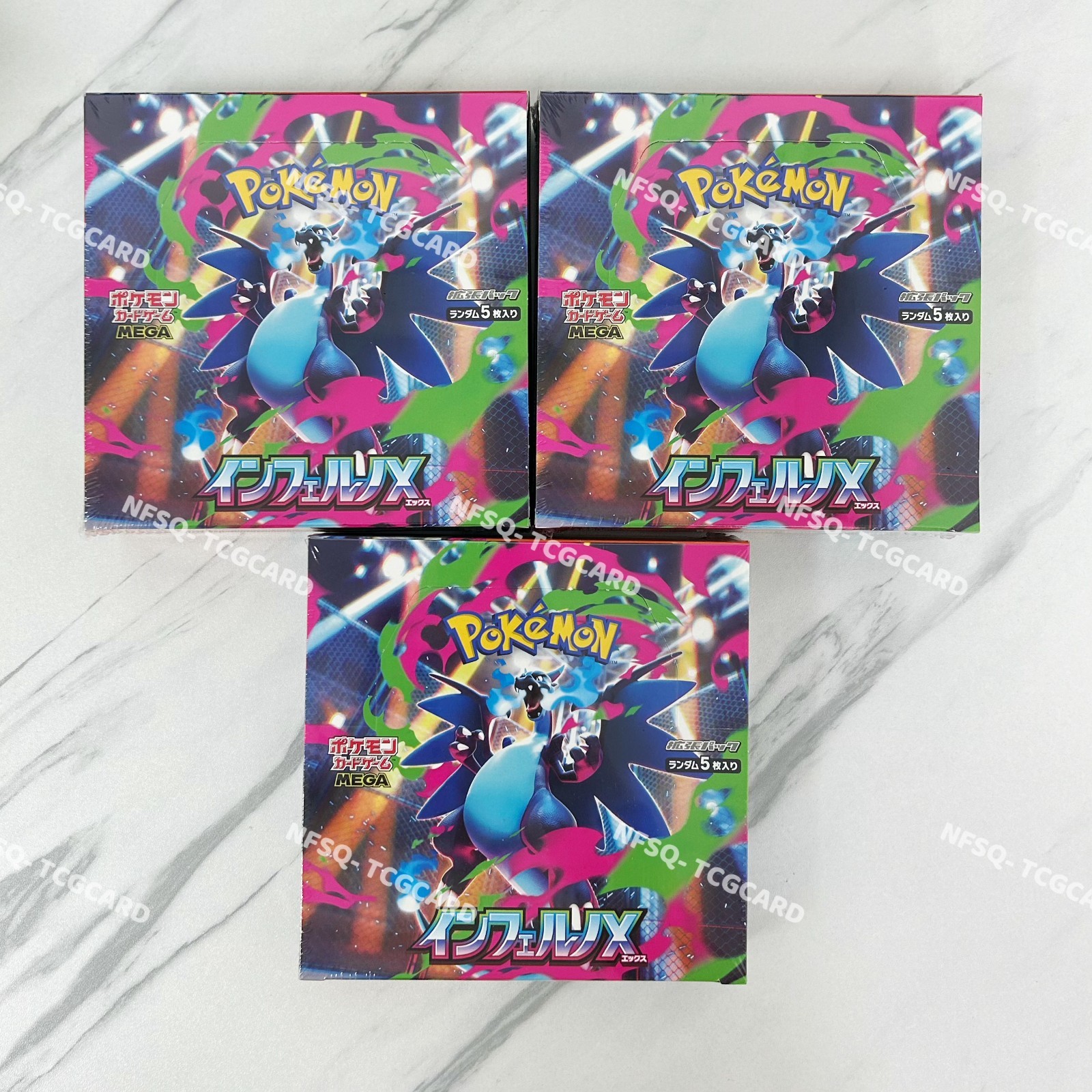 Pokemon TCG Card Game Japanese Inferno X Booster Box M2 w/shrink Charizard 1 box