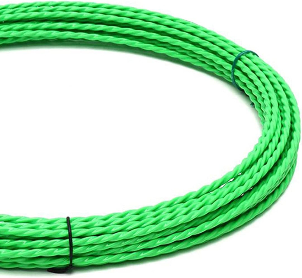 20M Cable Running Puller Cable Grip Threader Fish Wire Puller Wall Fish Tape Rod