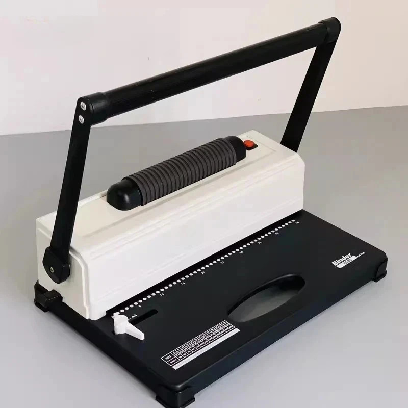 A4 Electric Single Coil Binding Machine Laptop Office Text Punch Binding Machine