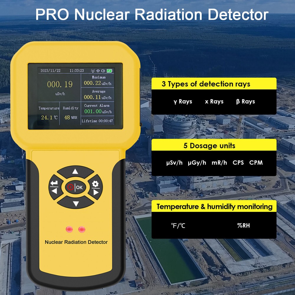 Instruments for ionizing radiation: beta particles, gamma rays, and X-rays US