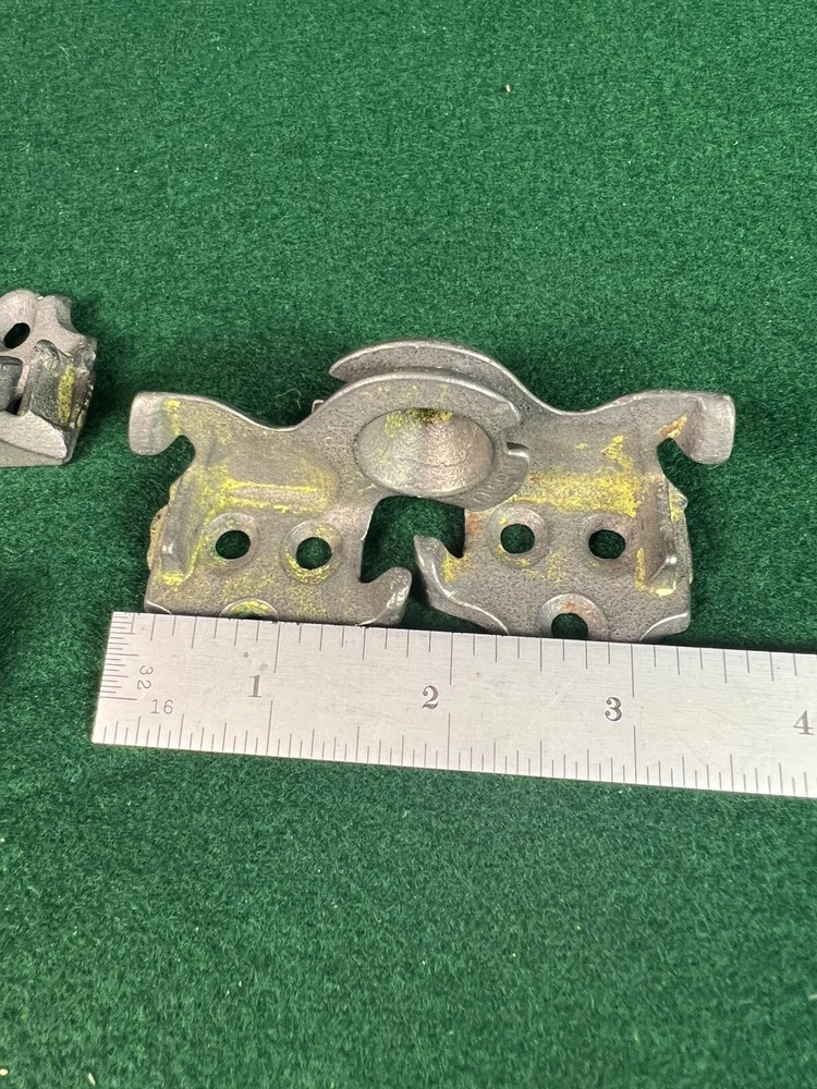 Antique Shutter Hinge Set Patent 1870 Architectural Salvage