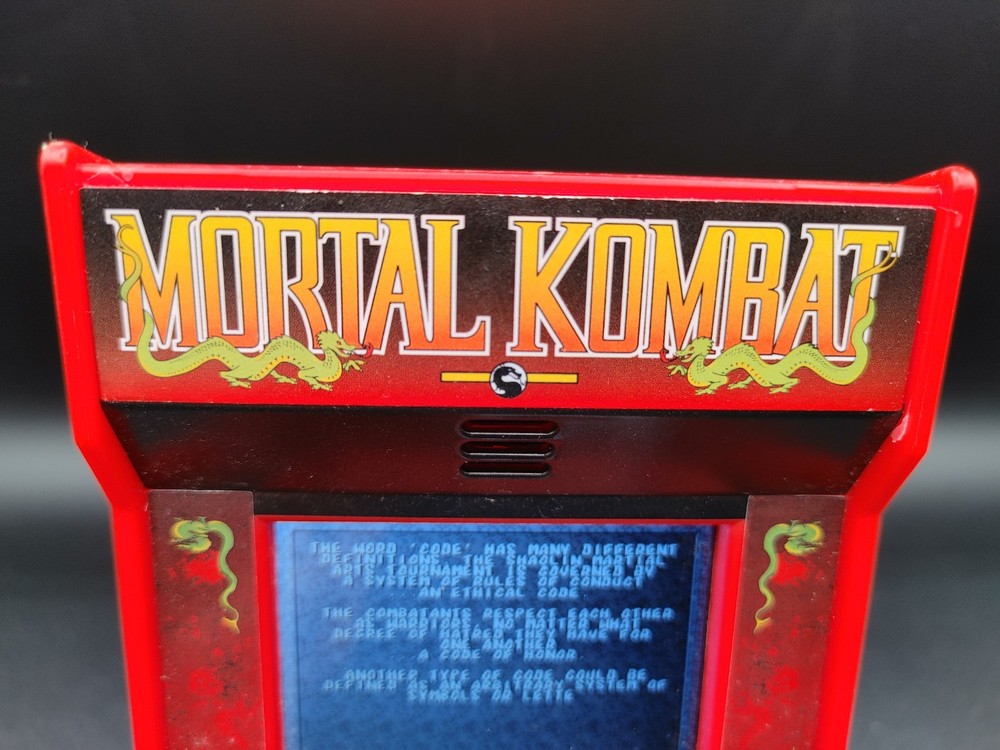 Mortal Kombat Klassic Mini Arcade Game Midway : Tested and Works W/ Issues