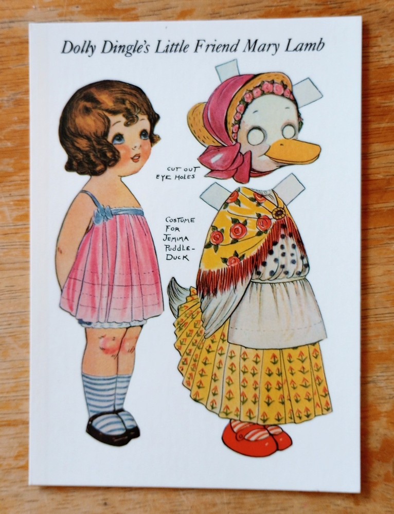 Vintage 1984 Grace G. Drayton’s Dolly Dingle 16 Reproduction Postcards