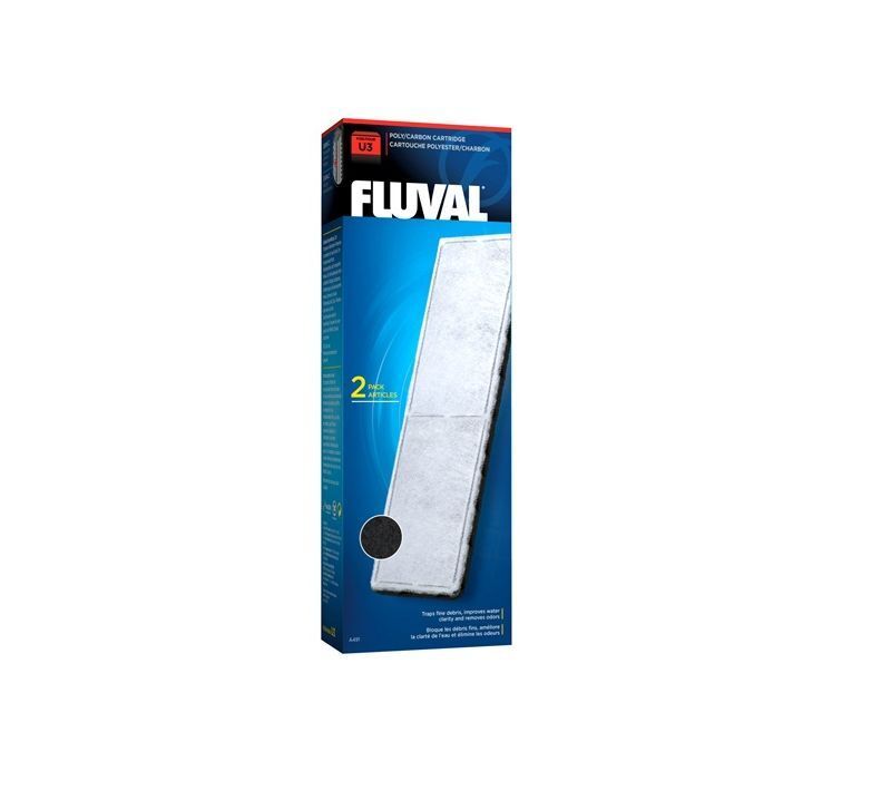 FLUVAL U3 INTERNAL FILTER MEDIA REPLACEMENT FOAM PAD POLY CARBON FISH TANK