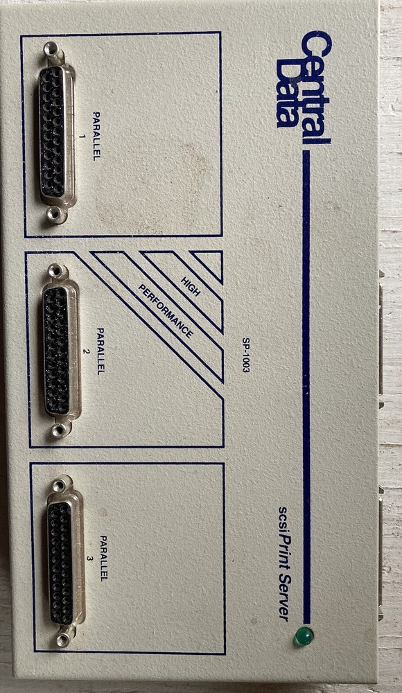 CENTRAL DATA SP-1003 SCSI TERMINAL SERVER