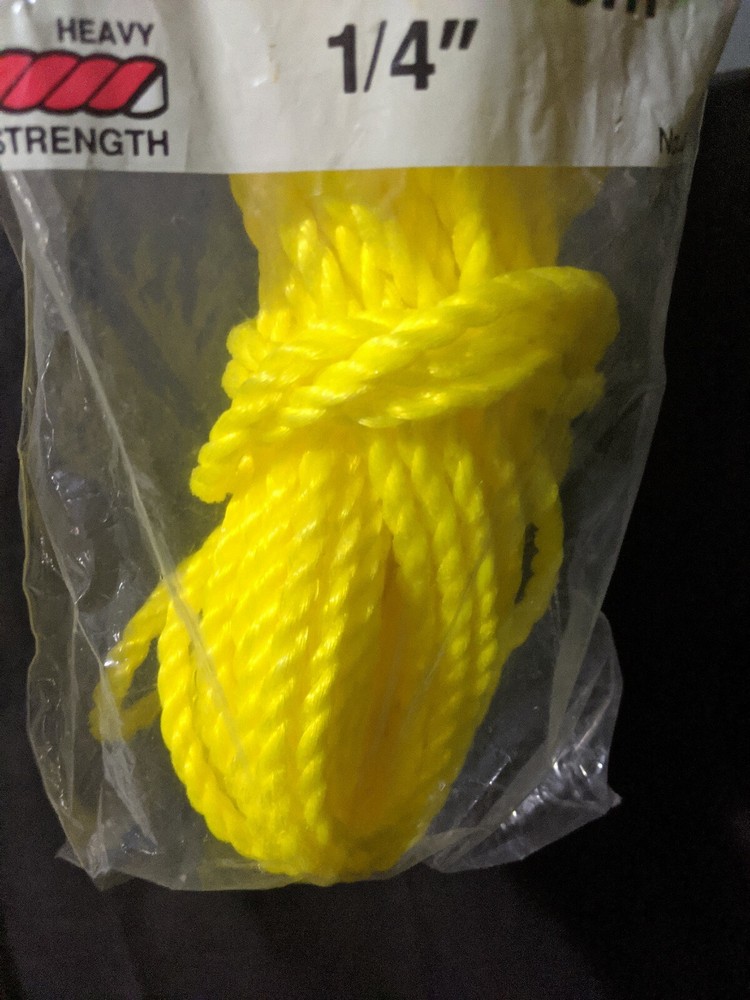HELPING HANDS 50' Twisted Polypropylene Rope