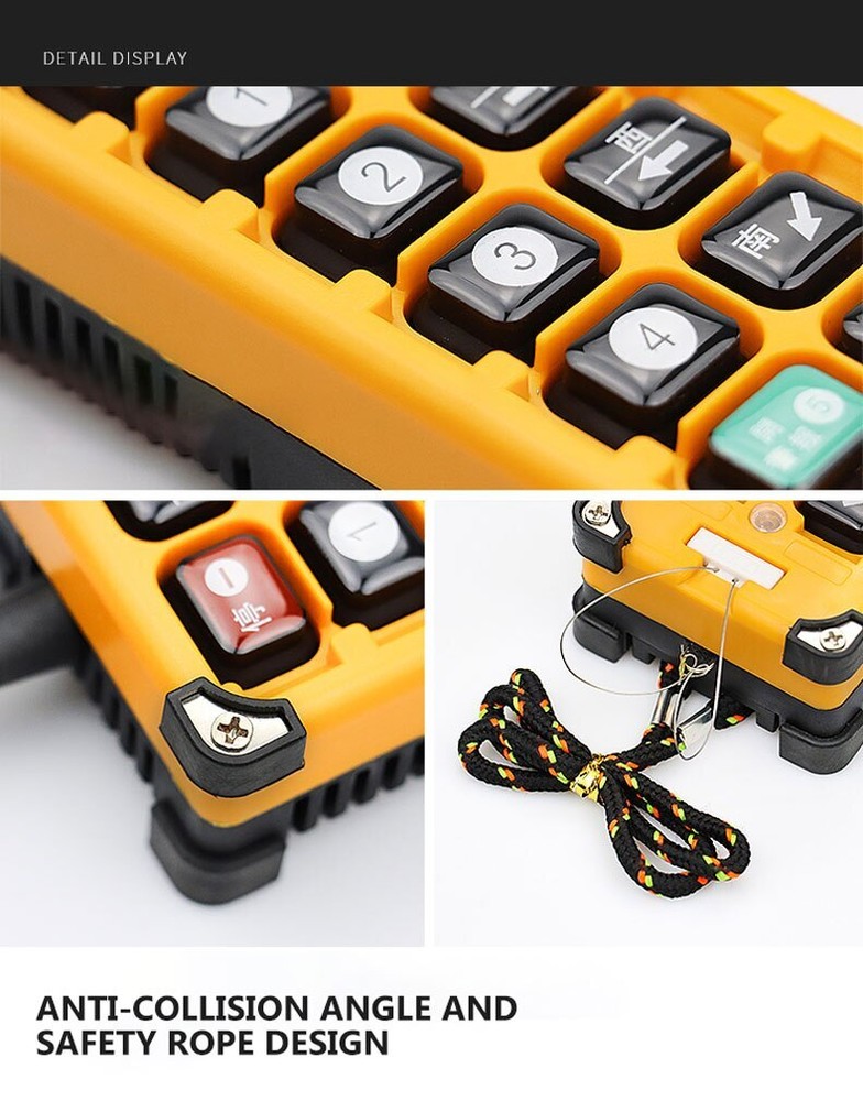 F23-a++ Mobile Crane Md Electric Hoist Wireless Remote Control Crane Controller