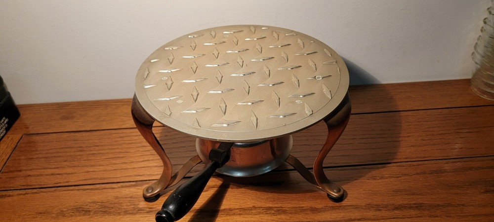 VINTAGE CHAFING /WARMING/TRAY/STAND/BURNER WARMING STAND