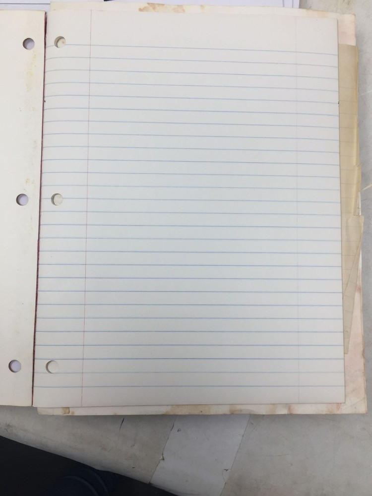 Vintage ''Theme Tablet'' Notebook (8'' x 10.5'')