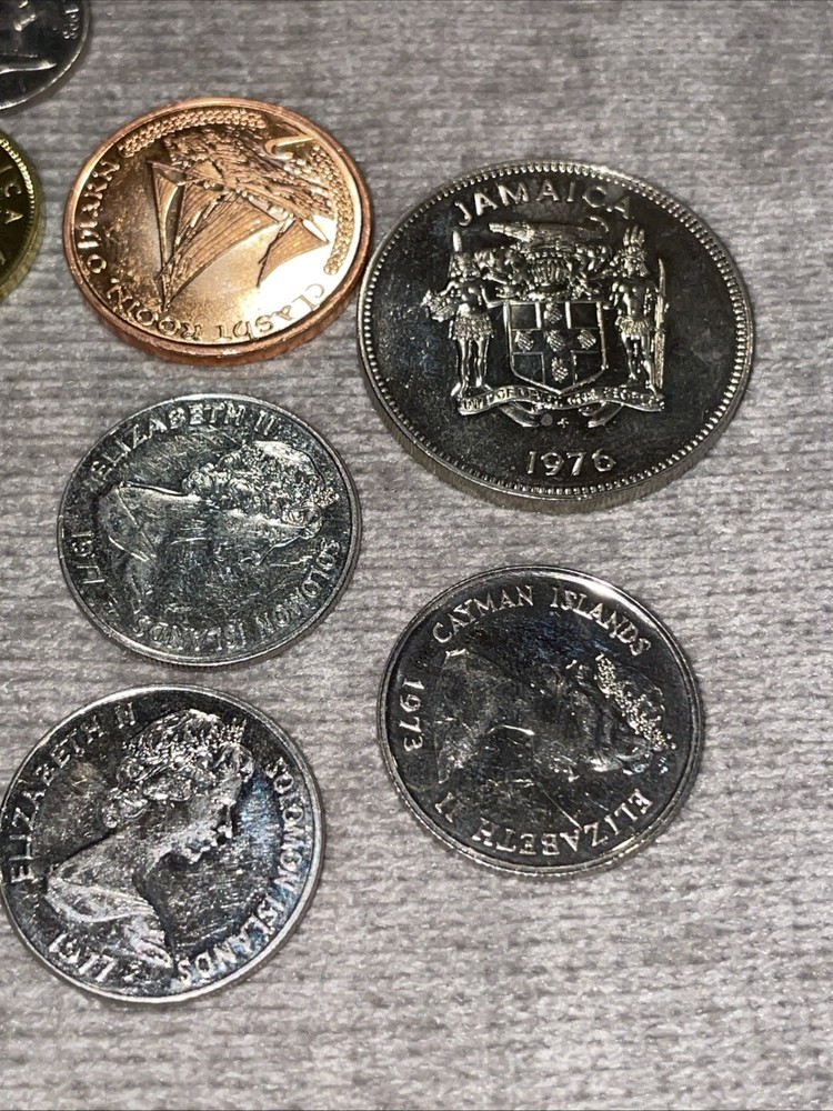 Assorted 12 World Foreign Proof Coins Lot