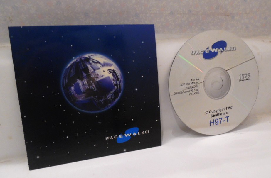 1997 Spacewalker H97-T Device Driver CD - Shuttle, Inc.