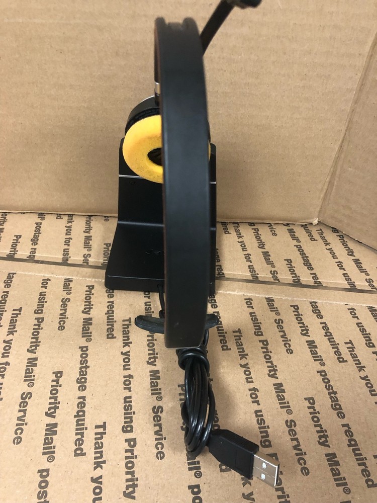 JABRA EVOLVE E65 MODEL DIV010 CHARGING BASE W/ HSC018W HEADSET