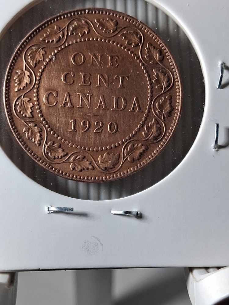 1920 CANADA 1 LARGE CENT VF