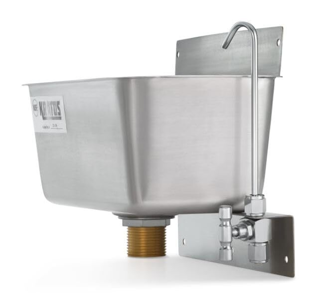 Kratos 32L-024 11" Ice Cream Dipper Well & Faucet Set