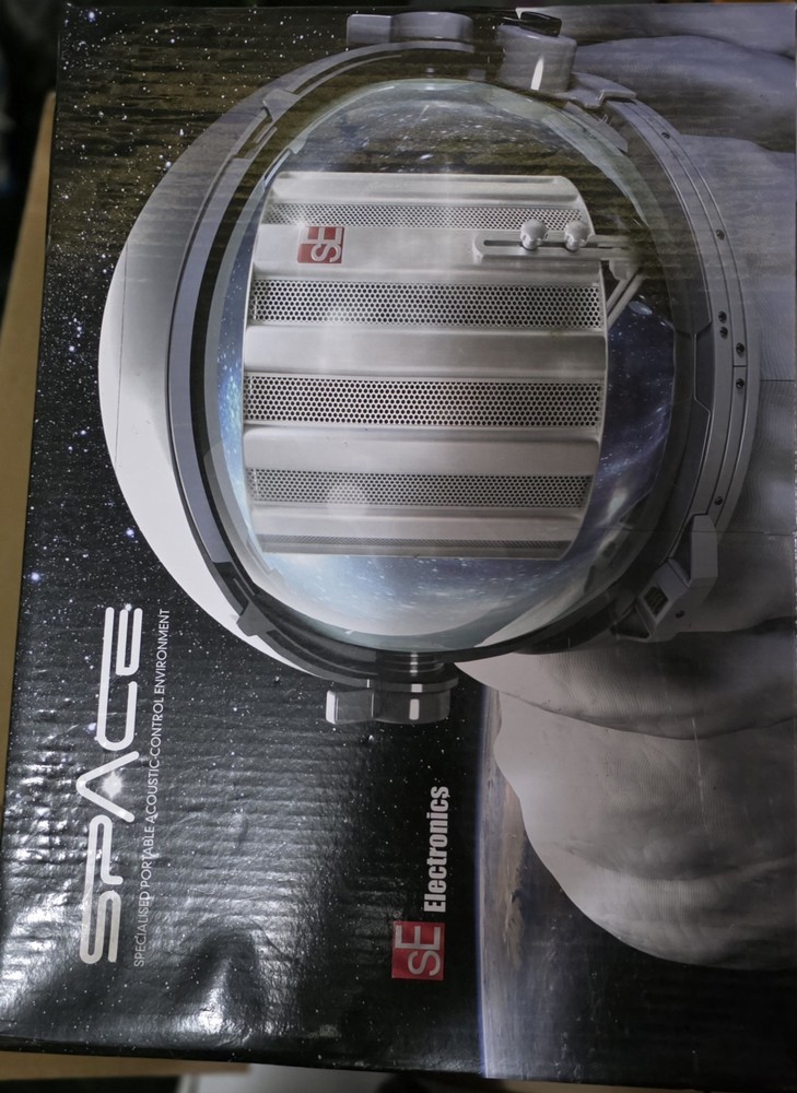 sE Electronics SPACE Microphone Shield Soundproofing Insulation With Pop Shield