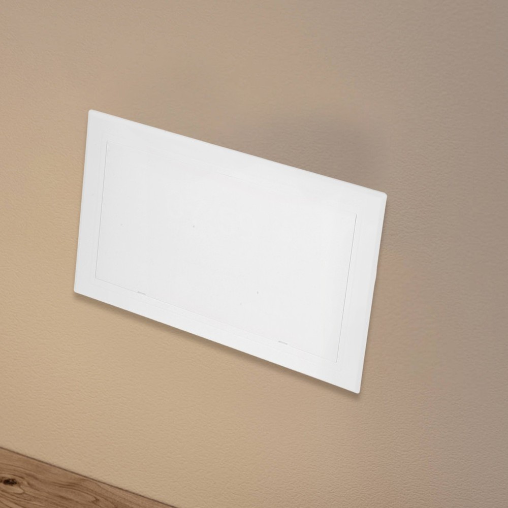 Wall Access Panel For Drywall Ceiling With White ABS Decorative Cover