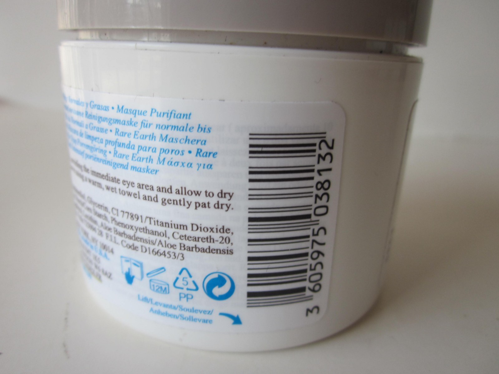 Kiehl's Since 1851 Rare Earth Deep Pore Cleansing Masque 4.2 oz 125 ml