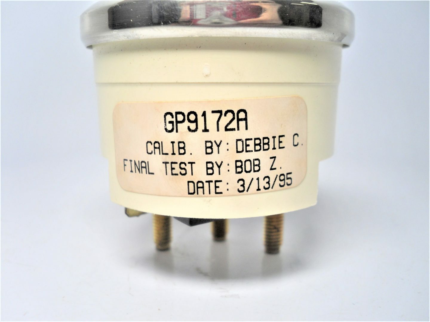 Faria GP9172A 2" White Marine Engine Motor Temperature Gauge