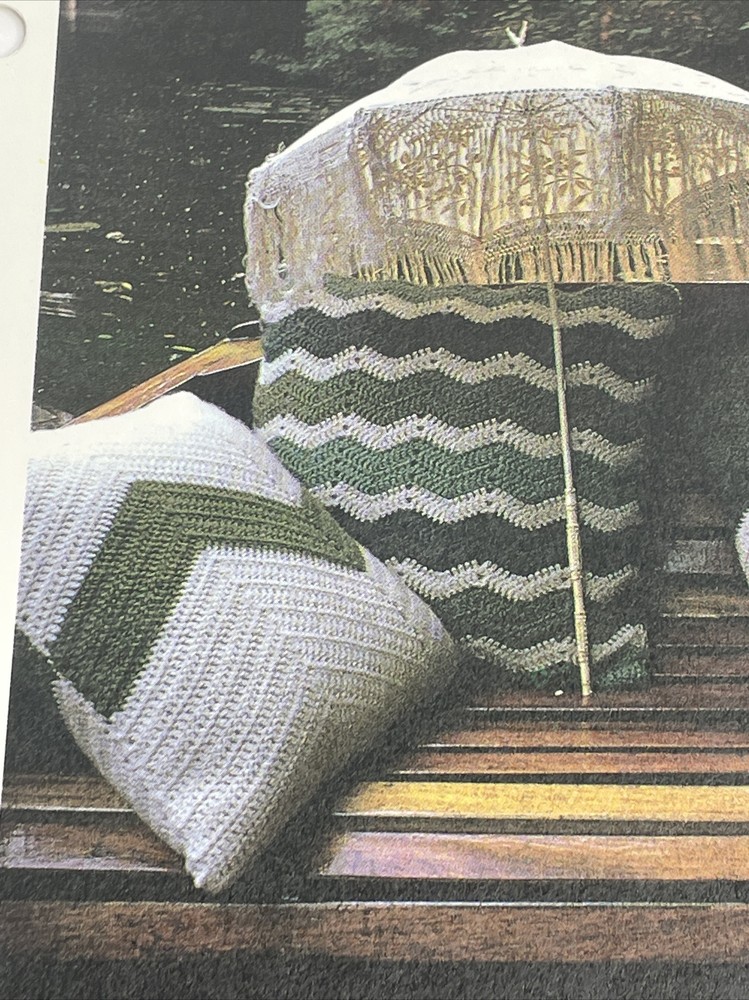 Marshall Cavendish Chevron Pillows Crochet Pattern