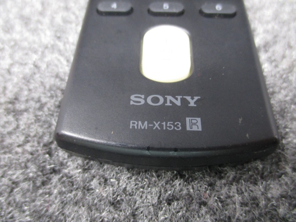 Sony Genuine RM-X153 Remote Control Black