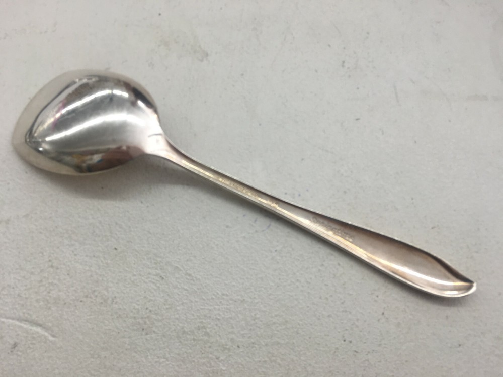 1 Sugar Shell Serving Spoon International Silver Silverplate Springtime 1957