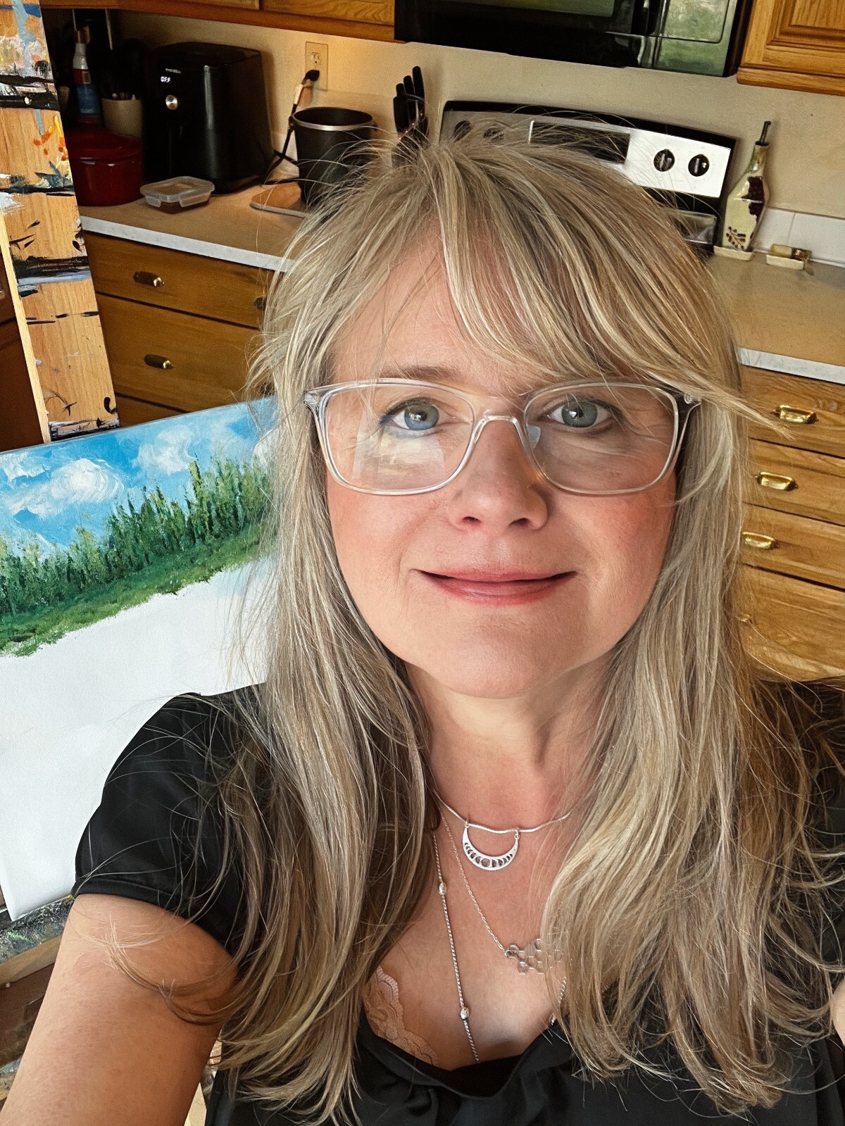 Artist Trading Card 2.5 x 3.5 ACEO Dreaming of Summer Art Print ATC Meadow