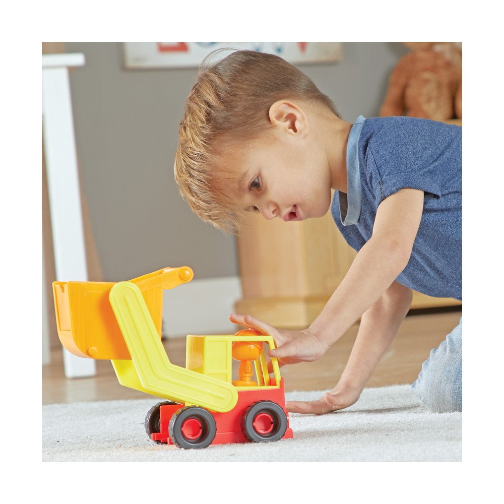 New - Learning Resources 1-2-3 Build It! Construction Crew - Ages 2+ | 1 player