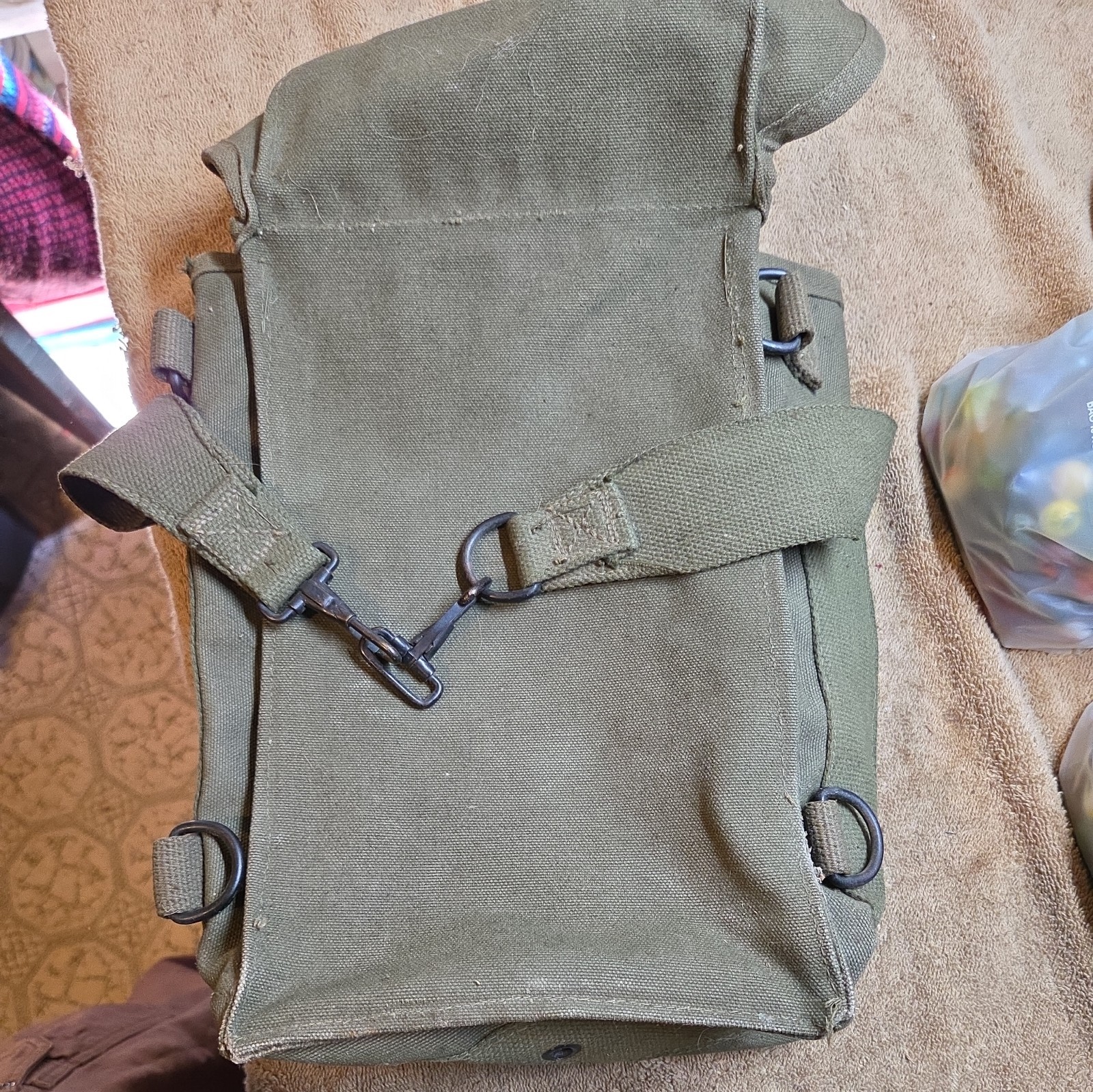 US Army M1 Ammunition Carrying Bag or Pouch Dated 1951 FREE SHIPPING!!!++