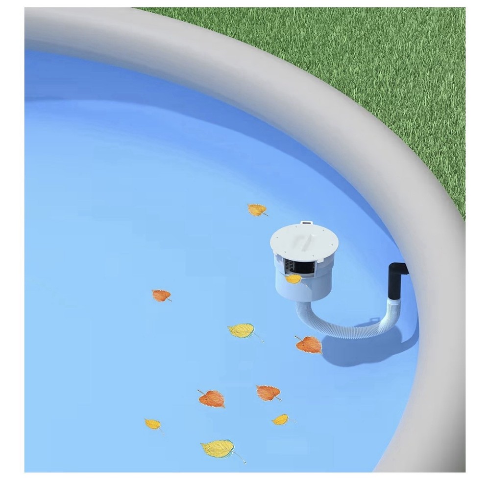 Surface Float Skimmer Upgrade No Installation Required Or Bracket + Filter Socks