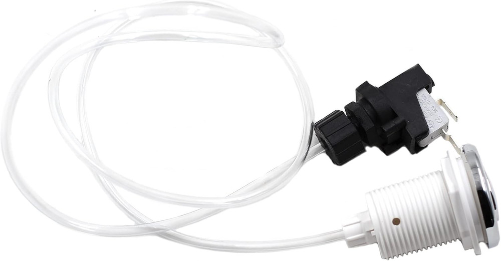 Garbage Disposer Button Air Switch Kit, Hot Tub Pneumatic Push Button Switch for