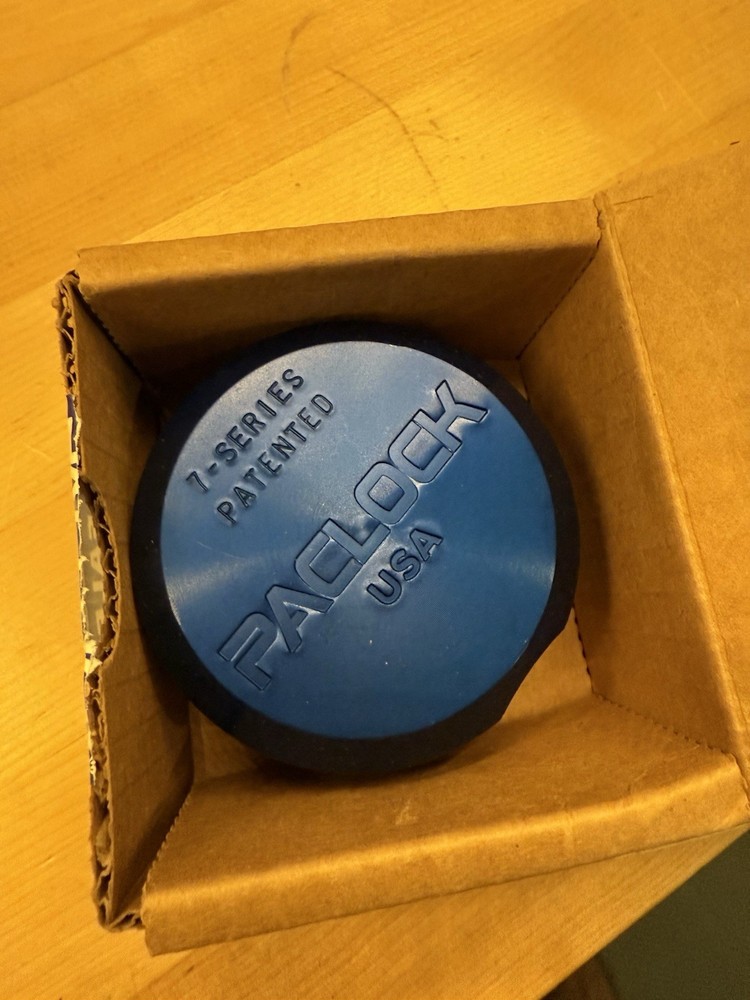 PACLOCK's 7-Series Flat Back Puck, UCS, High Performance 6-Pin Cylinder