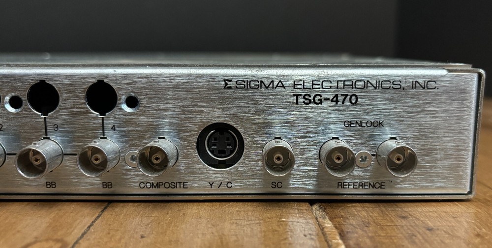 Sigma Electronics TSG-470 Test Signal Generator