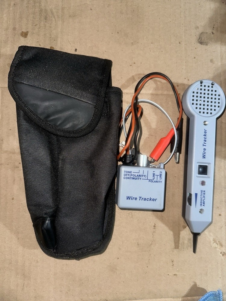 Inductive Amplifier Network Cable Tester Wire Tracker Toner Tone Generator 200EP